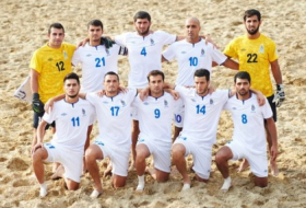 Azerbaijani beach soccer team qualify for Euro League Division A